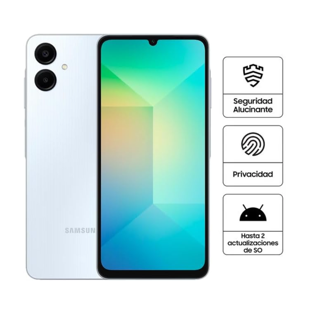 Samsung A06 4GB, 128GB - Light Blue Dual Sim (Latin)