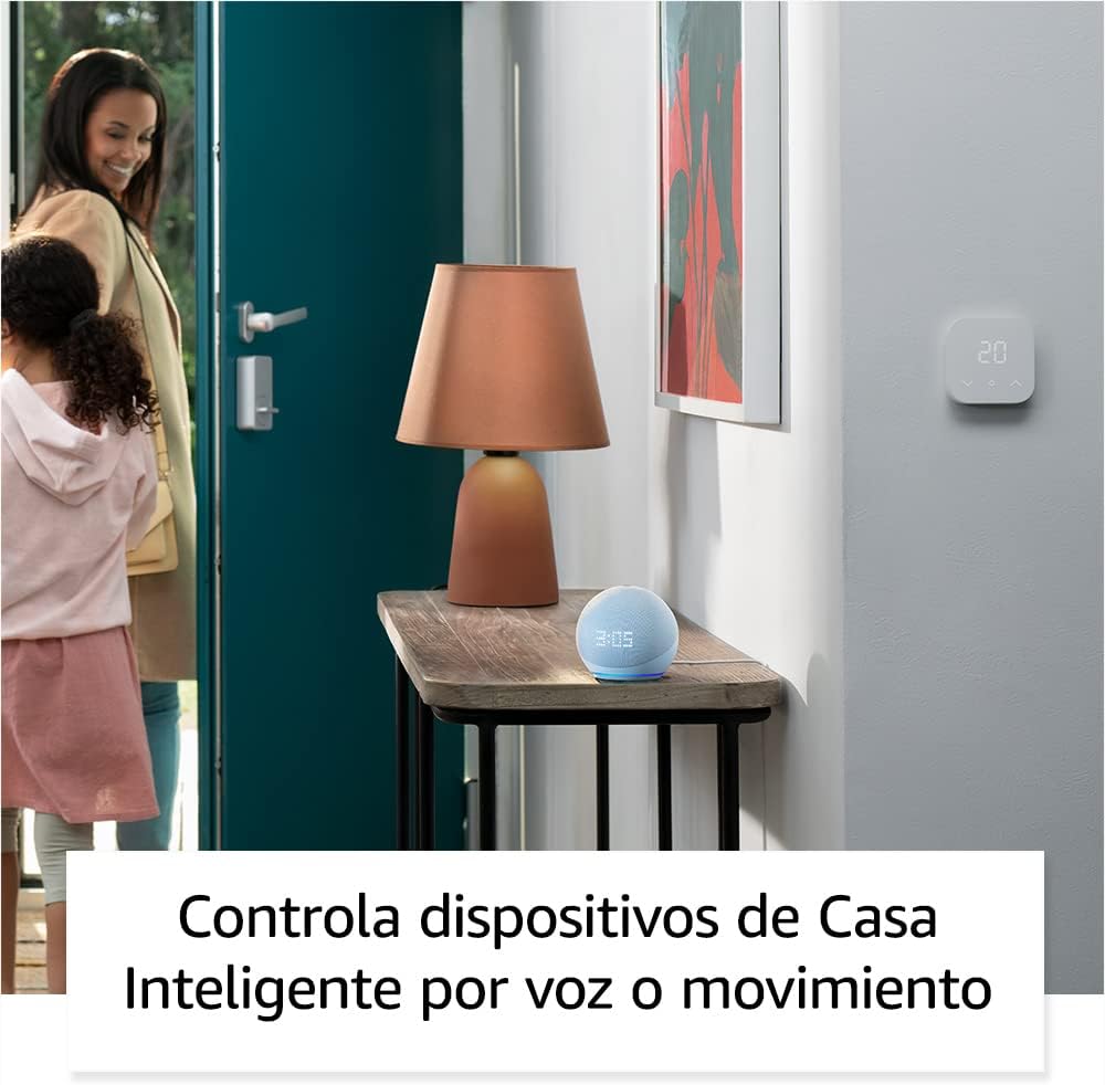 Amazon Echo Dot (5.ª generación, modelo de 2022) | Bocina inteligente con Alexa | Blanco | UPC: 840080531083
