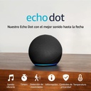 Amazon Echo Dot (5.ª generación, modelo de 2022) | Bocina inteligente con Alexa | Negro | UPC: 840080503653