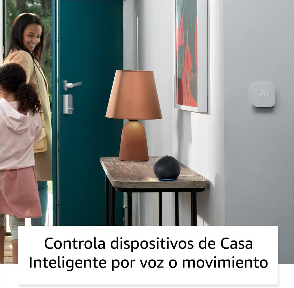 Amazon Echo Dot (5.ª generación, modelo de 2022) | Bocina inteligente con Alexa | Negro | UPC: 840080503653