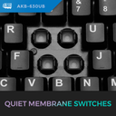 Adesso EasyTouch 630UB - Antimicrobial Waterproof Keyboard