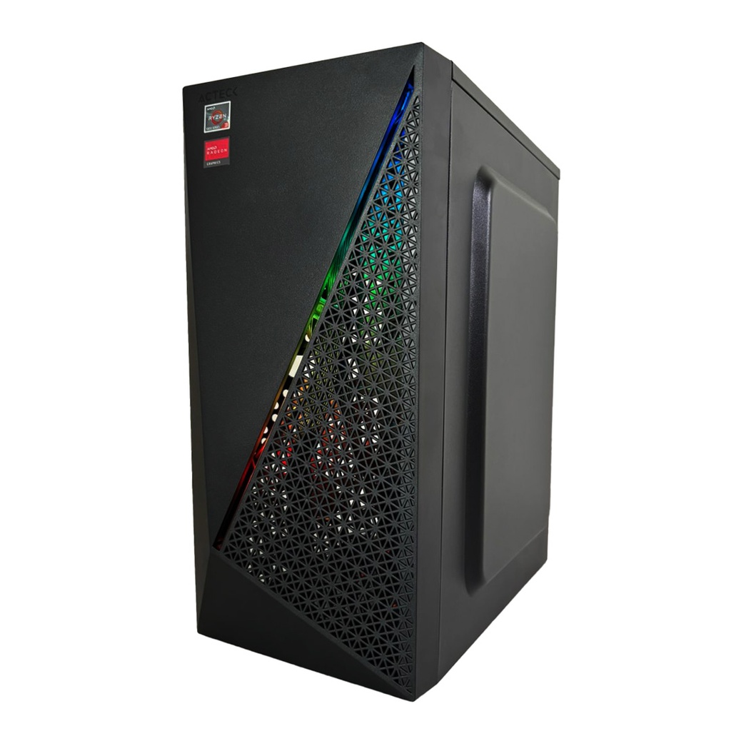 PC RYZEN 3 5300G 16GB RAM SSD 500GB MONITOR 22 PULGADAS 