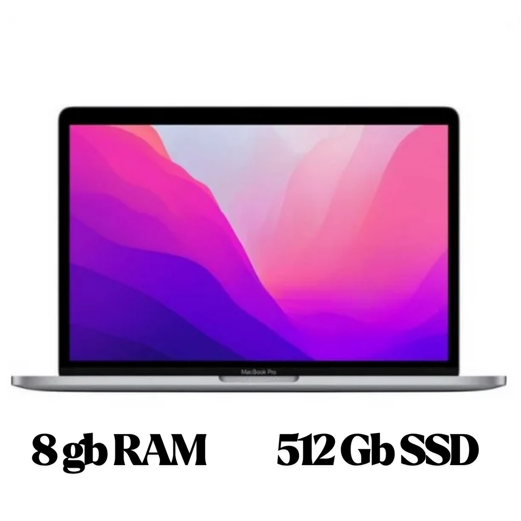 Apple MacBook Pro MNEJ3LL/A – 13.3″ Retina, Chip M2, 8GB RAM, 512GB SSD, Space Gray