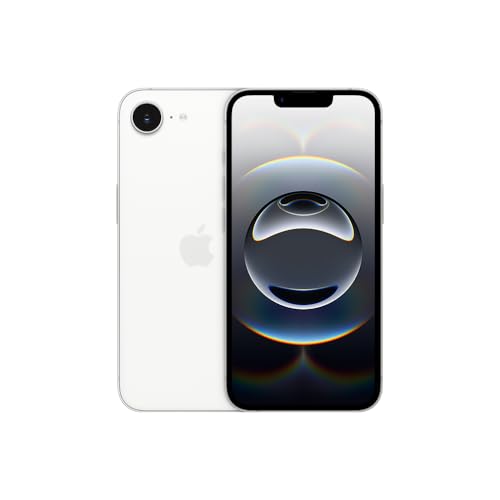Apple iPhone 16E – 128GB, Dual SIM (eSIM + NanoSIM), Pantalla Retina, iOS, Color White – Versión India