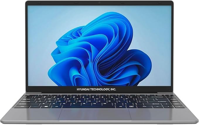 Hyundai HYbook Plus, 14.1" 1366x768 TN, Intel Core-i5 10th Gen, 16GB RAM, 1TB SSD Storage, AC WiFi, 1.0MP, HDMI, 3200mAh - Grey