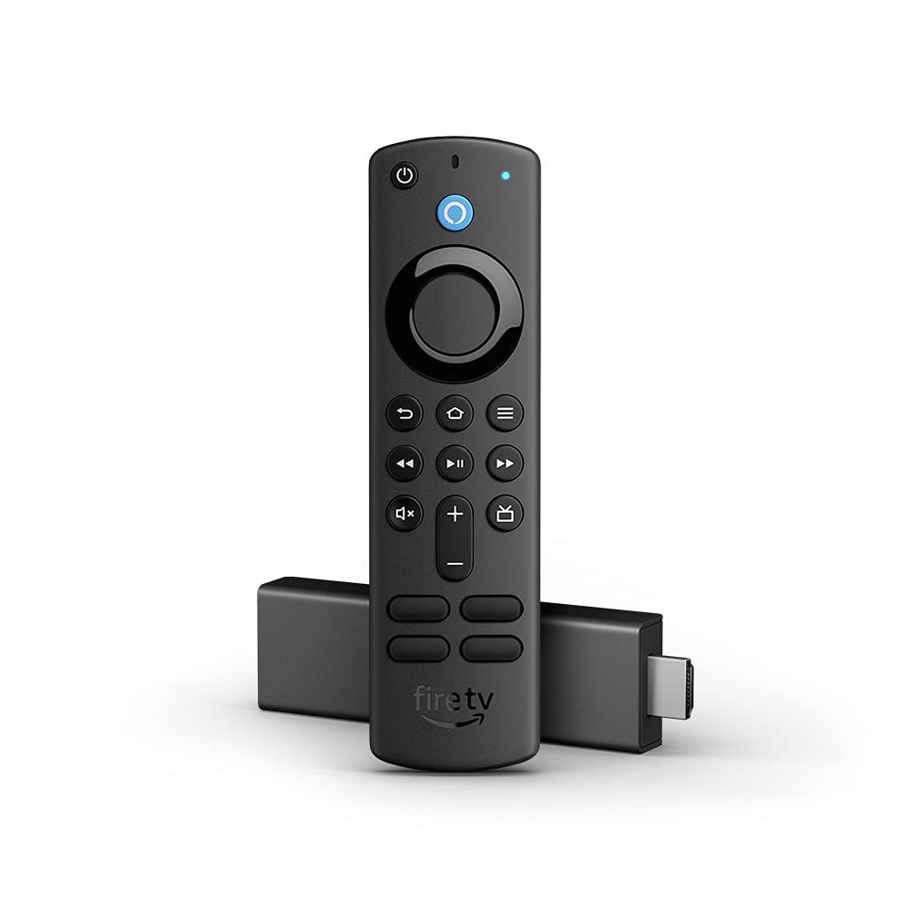 Amazon Fire TV Stick 4K (2021) Network Audio/Video Player - Wireless LAN - Black REFURBISHED