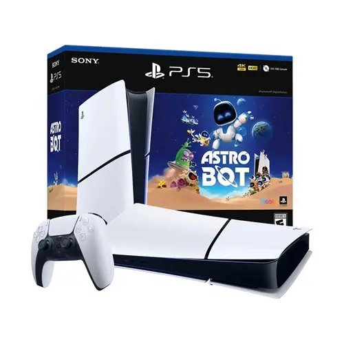 PlayStation 5 Slim Console Digital Edition - ASTRO BOT Bundle
