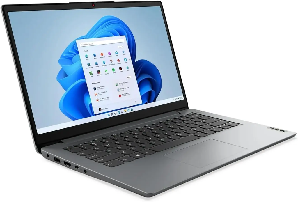 Lenovo IdeaPad 1i Celeron™ N4500 128GB eMMC 4GB 14" (1920x1080) WIN11 S GREY (1 year Microsoft 365 included)