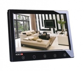 Monitor LCD de 9" - 2 entradas de video - resolución de 800x480pixeles - 12v .5a