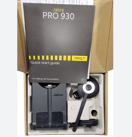 Open Box Jabra PRO 930 USB Mono MS Wireless Headset