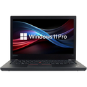 Lenovo ThinkPad T470 Refurbished Grade A – Laptop 14″ IPS Full HD, Intel Core i5-6200U, 8GB RAM, 256GB SSD, Teclado Retroiluminado Inglés/Español, Windows 11 Pro