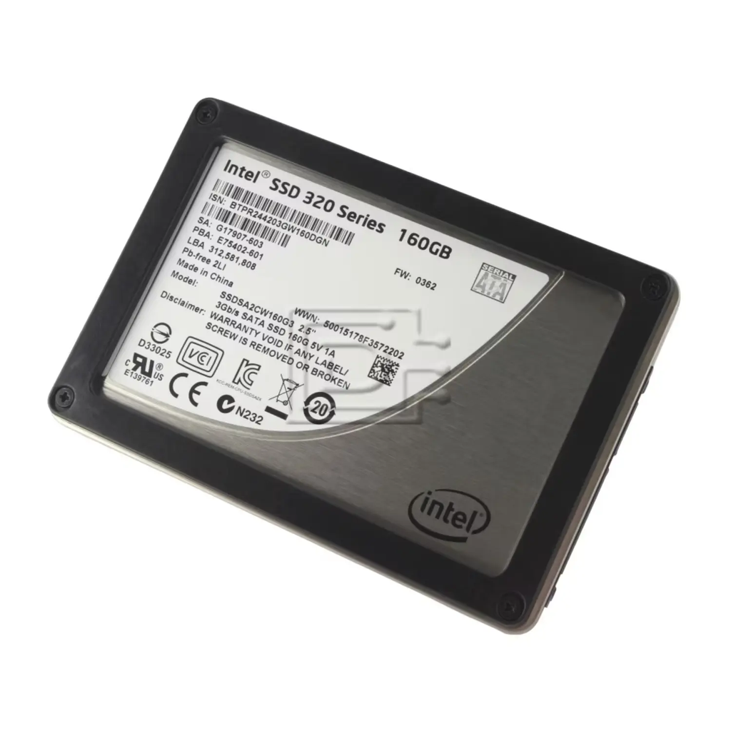 Intel SSD 160GB 2.5" SATA – Unidad PULL de Alto Desempeño para Servidores, PC de Oficina y Laptops Legacy