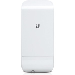 NanoStation Ubiquiti airMAX locoM2 CPE, hasta 150 Mbps, frecuencia 2 GHz, con antena integrada de 8 dBi