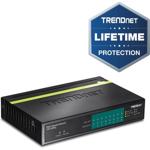 Conmutador Ethernet TRENDnet  TPE-TG80G 8 - Gigabit Ethernet - 10/100/1000Base-T - Nuevo - Conforme con normas TAA