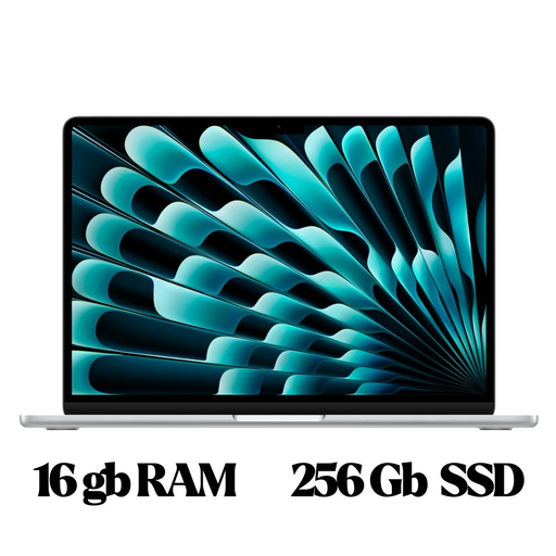 Apple MacBook Air 2025 M4 10-core CPU with 8-core GPU 256GB SSD 16GB 13.6" (2560x1664) Liquid Retina MacOS SILVER Backlit Keyboard