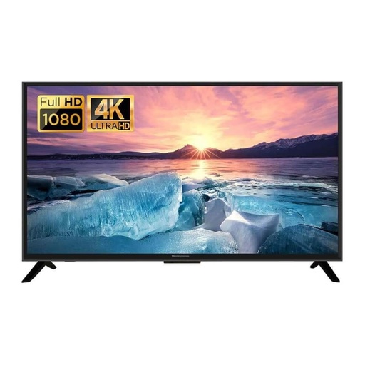 Smart TV Westinghouse 50″ 4K UHD – Wi‑Fi, Smart TV con Netflix & YouTube, 3 HDMI, USB, Diseño Slim
